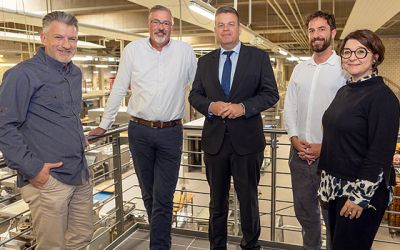 Staatssekretär Matthias Heidmeier zu Besuch bei Evertzberg